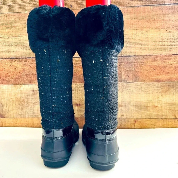 NWOT INC International Concepts Lorinah Women Round Toe Canvas/Fur Duck Boots - Picture 5 of 11